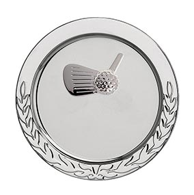 Silver Golf Salver 25cm