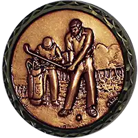 Bronze Nearest The Pin Medal 60mm