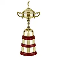 3 Tier Gold Atlantic Cup 14.75in