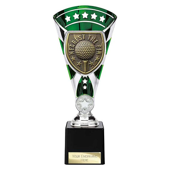Green & Silver Cobra Star Nearest the Pin Cup 230mm