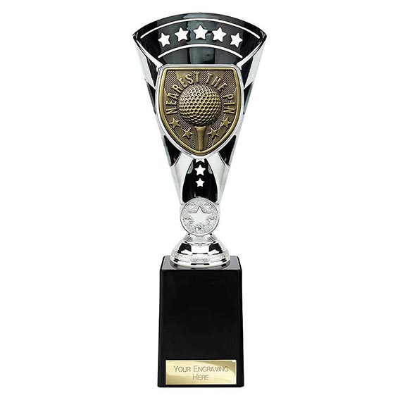Black & Silver Cobra Star Nearest the Pin Cup 255mm