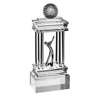 Colossal Crystal Golf Award 34cm