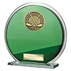 Seismic Cobra Round Green Glass Winner 145mm Seismic Cobra Round Green Glass Winner 145mm