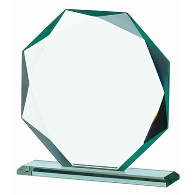 14cm Jade Glass Award