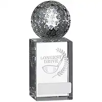 Glass Golf Longest Drive Award 13cm