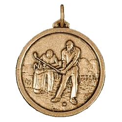 Gold Nearest The Pin Medal 38mm