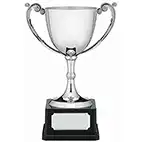 Classic Scroll Nickel Plated Cup 355mm Classic Scroll Nickel Plated Cup 355mm