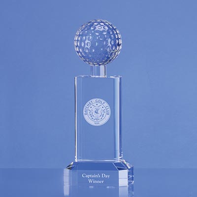 Large Majestic Crystal Golf Ball 27cm