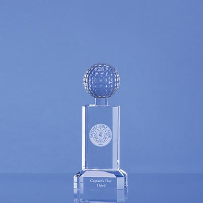 Small Majestic Crystal Golf Ball 20cm