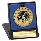 Boxed Cascade Star Gold Golf Medal 50mm Boxed Cascade Star Gold Golf Medal 50mm