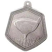 Falcon Golf Medal Silver 65mm