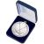 70mm Silver Crossed Clubs Medal in Case - view 1
