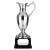 Nickel Claret Jug Square Base 12in - view 1