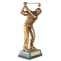 Small Full Swing Golf Figure 15cm