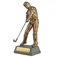 Small Through Swing Golf Figure 15cm